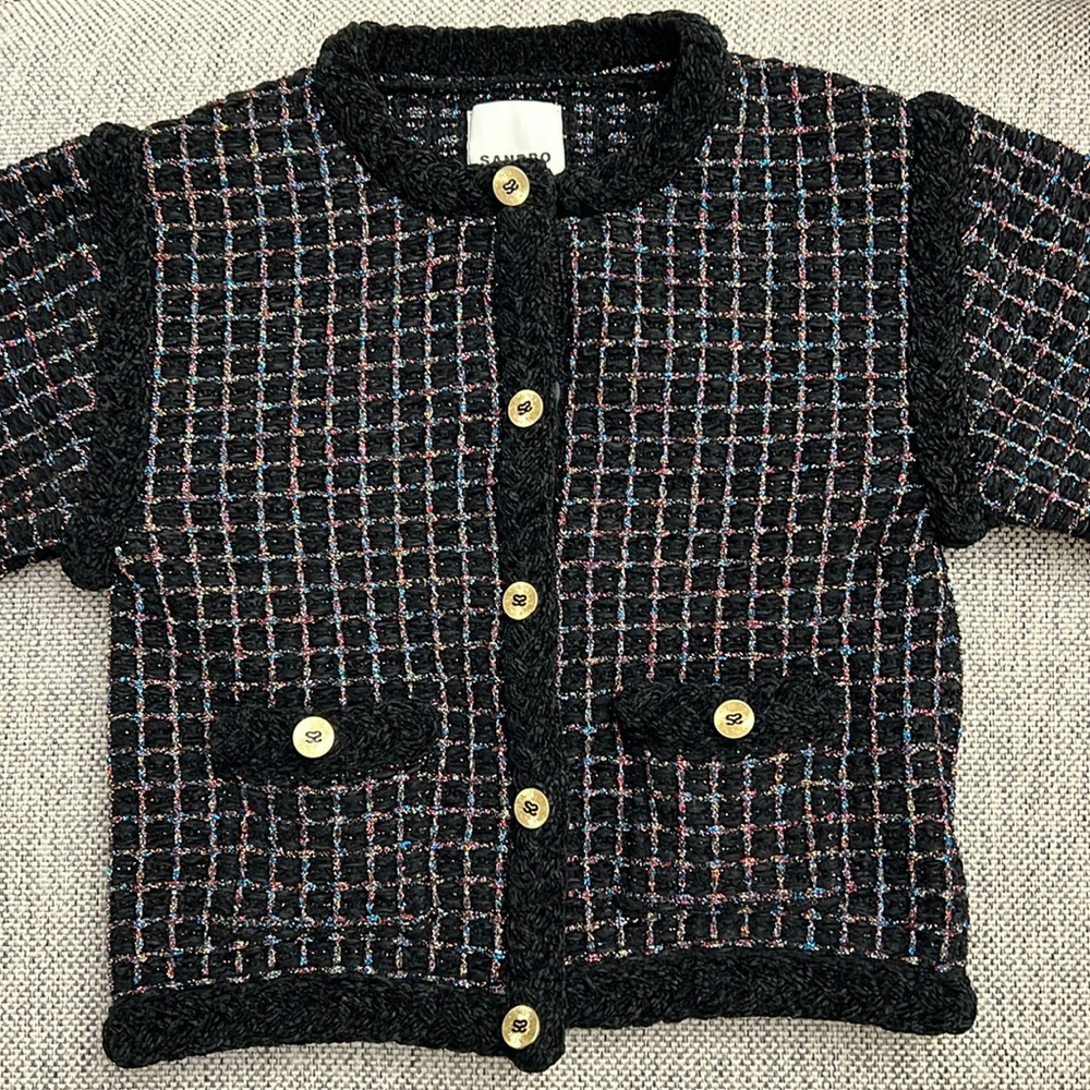 Tweed Style Coatigan